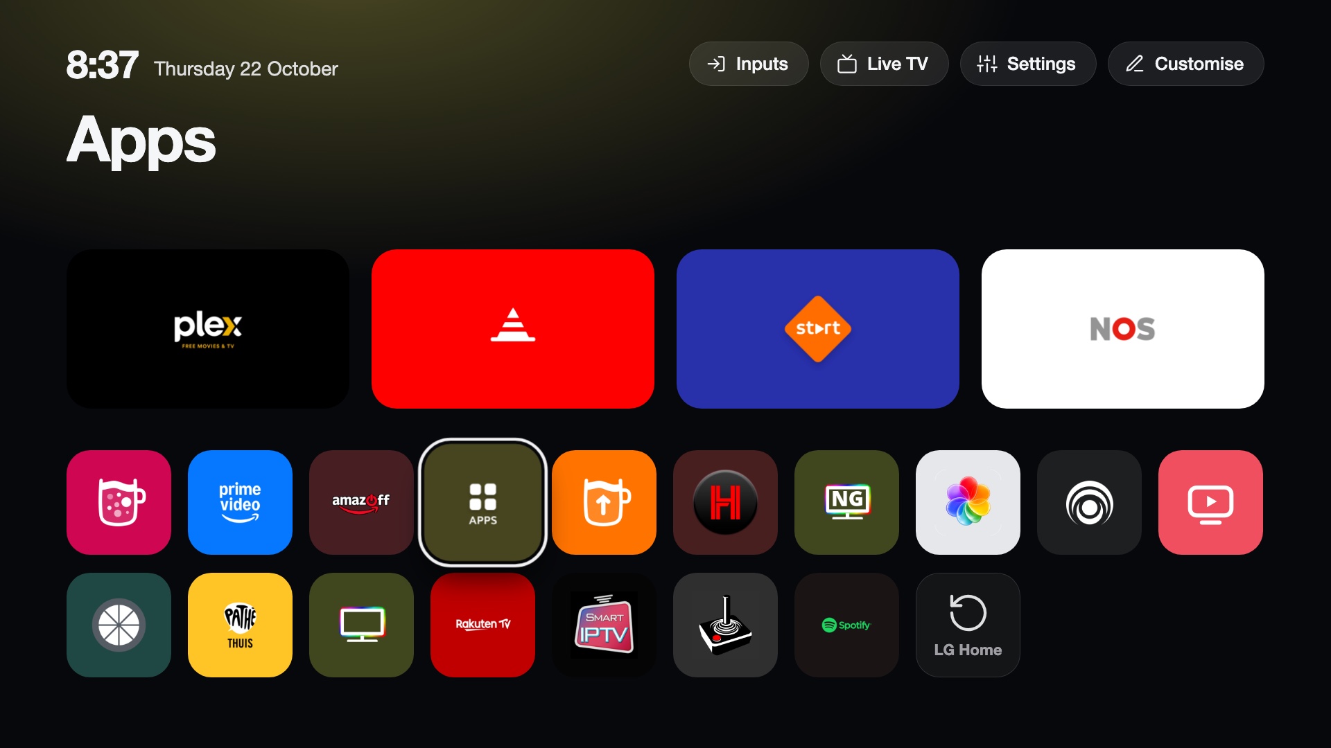 App grid
